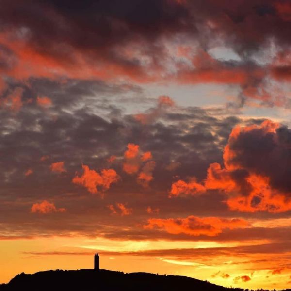 Newtownards Sky by Anita Craig Coffey